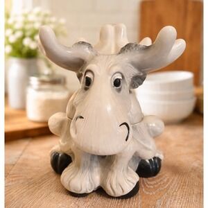 Big Sky Carvers Moose 12" Cookie Jar Bearfoots Tabletop Large‎ Phyllis Driscoll